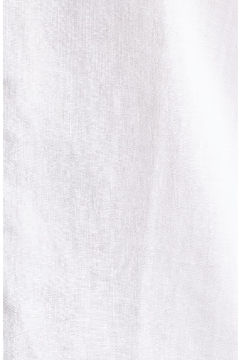 Astino Lino Tailored Fit Linen Button-Up Shirt, Alternate, color, WHITE