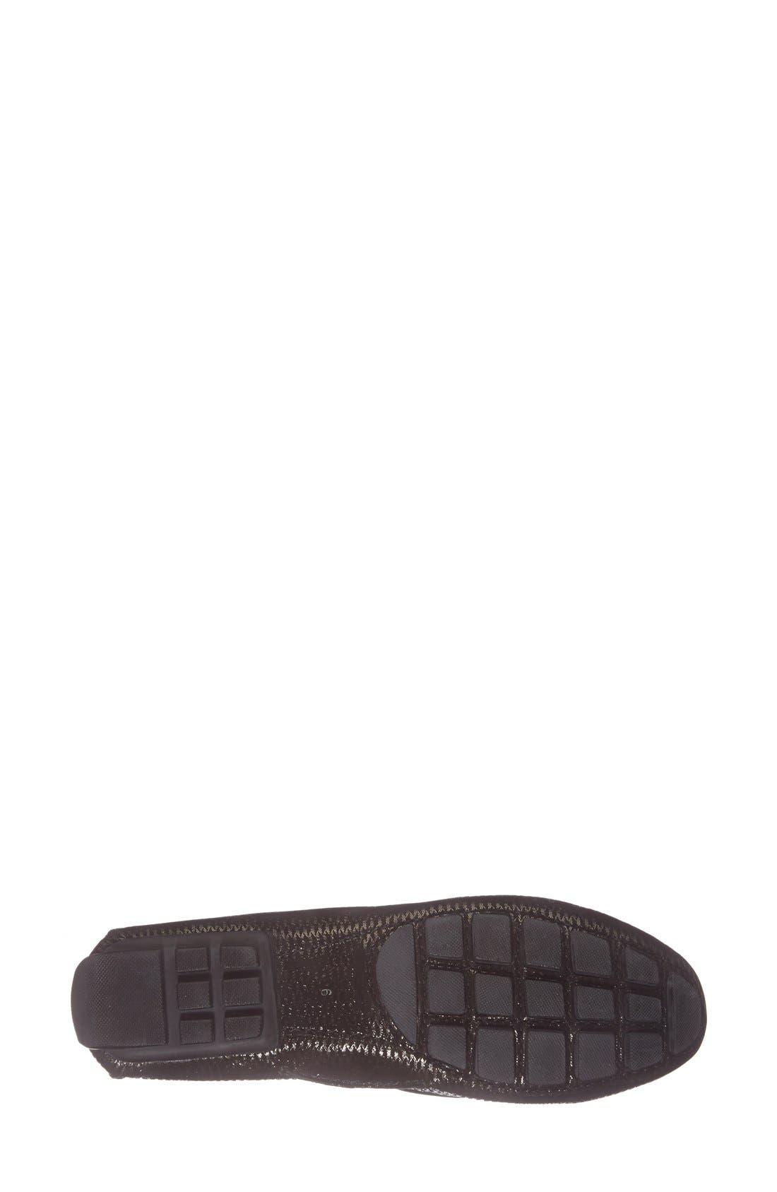 Marc Joseph 'Cypress Hill Zigzag' Loafer, Alternate, color, BLACK