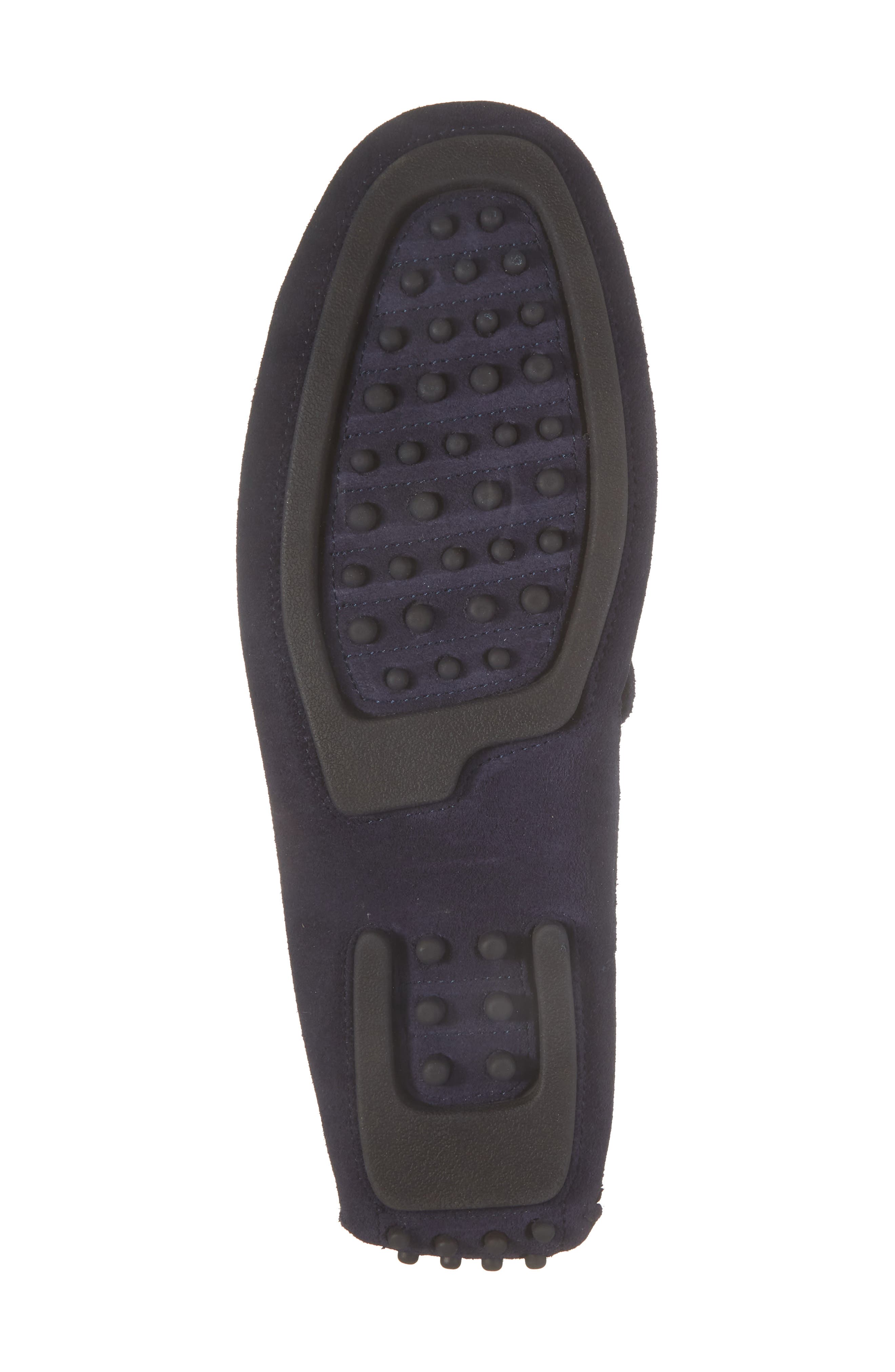 Hermoso Suede Driving Loafer(Men), Alternate, color, DARK BLUE SUEDE