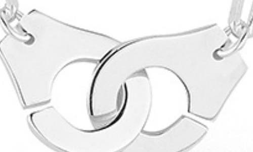 Sphera Milano Handcuff Choker Necklace In Silver
