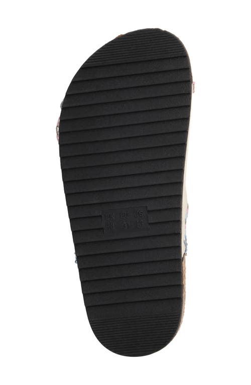 Mia Kids' Little Bleu Slide Sandal In Seashell