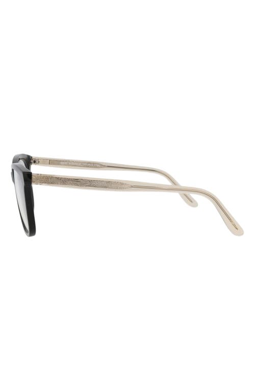 Maui Jim 53mm Square Optical Glasses In Black