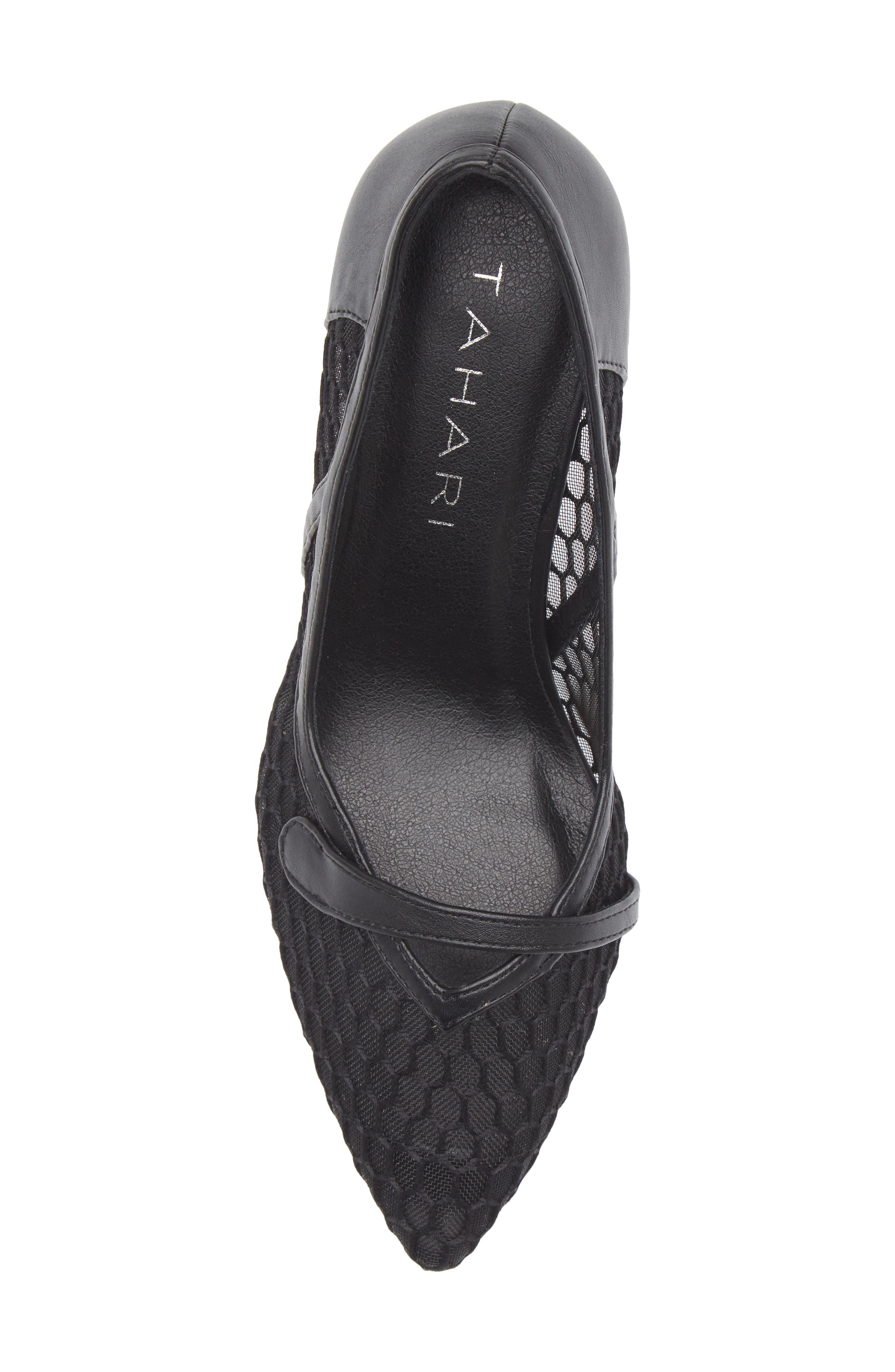 Tahari Mesh Pump, Alternate, color, 