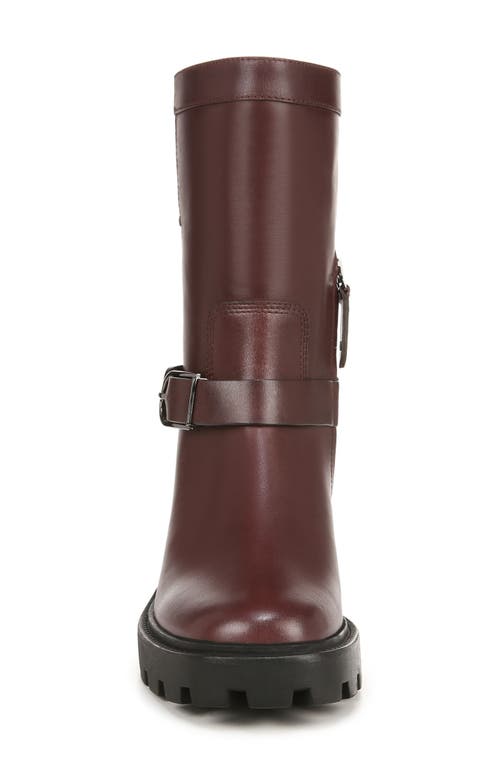 Franco Sarto Elle Lug Boot In Brown
