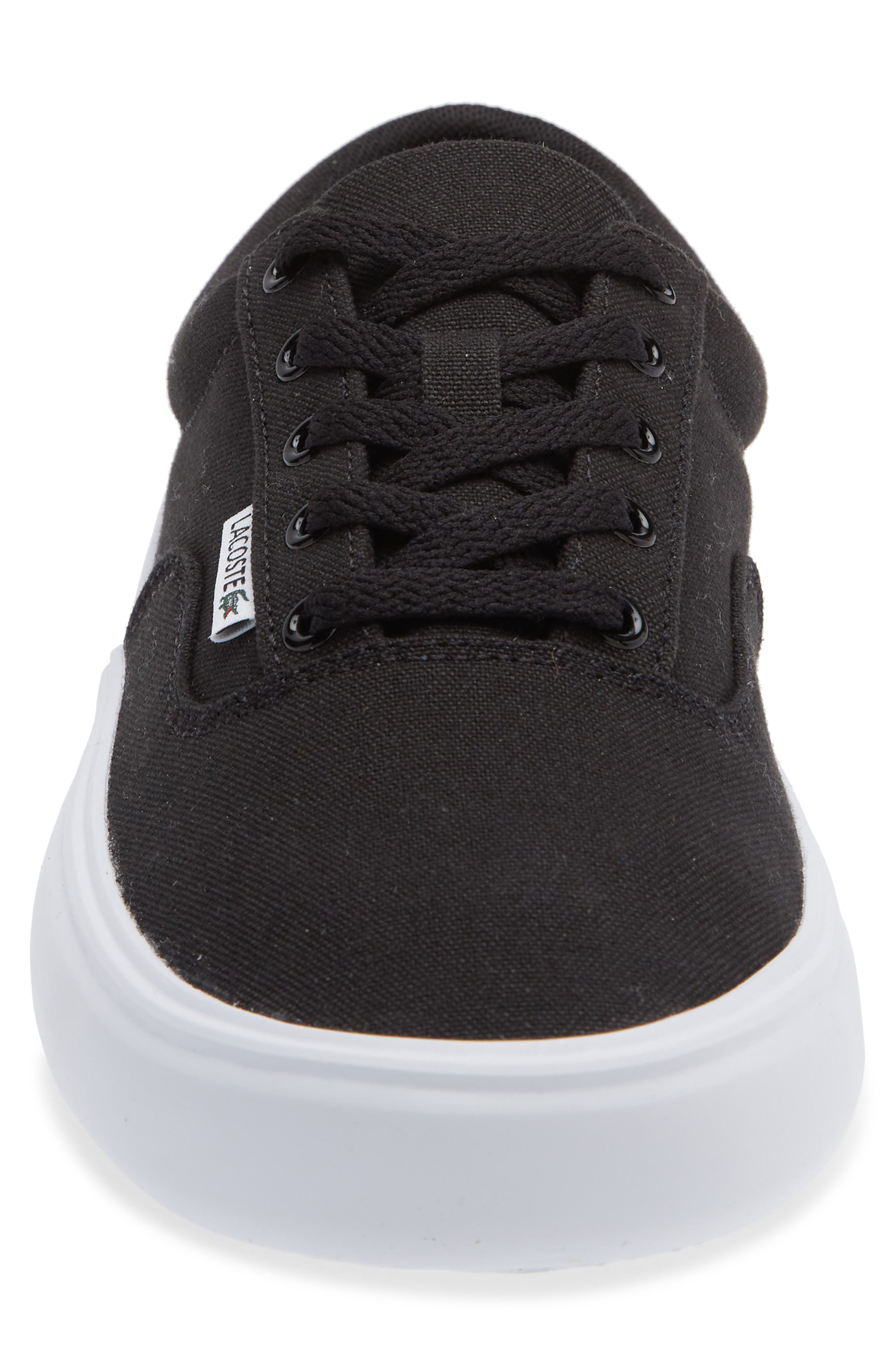 Lacoste Core Essential Sneaker, Alternate, color, Black/ White