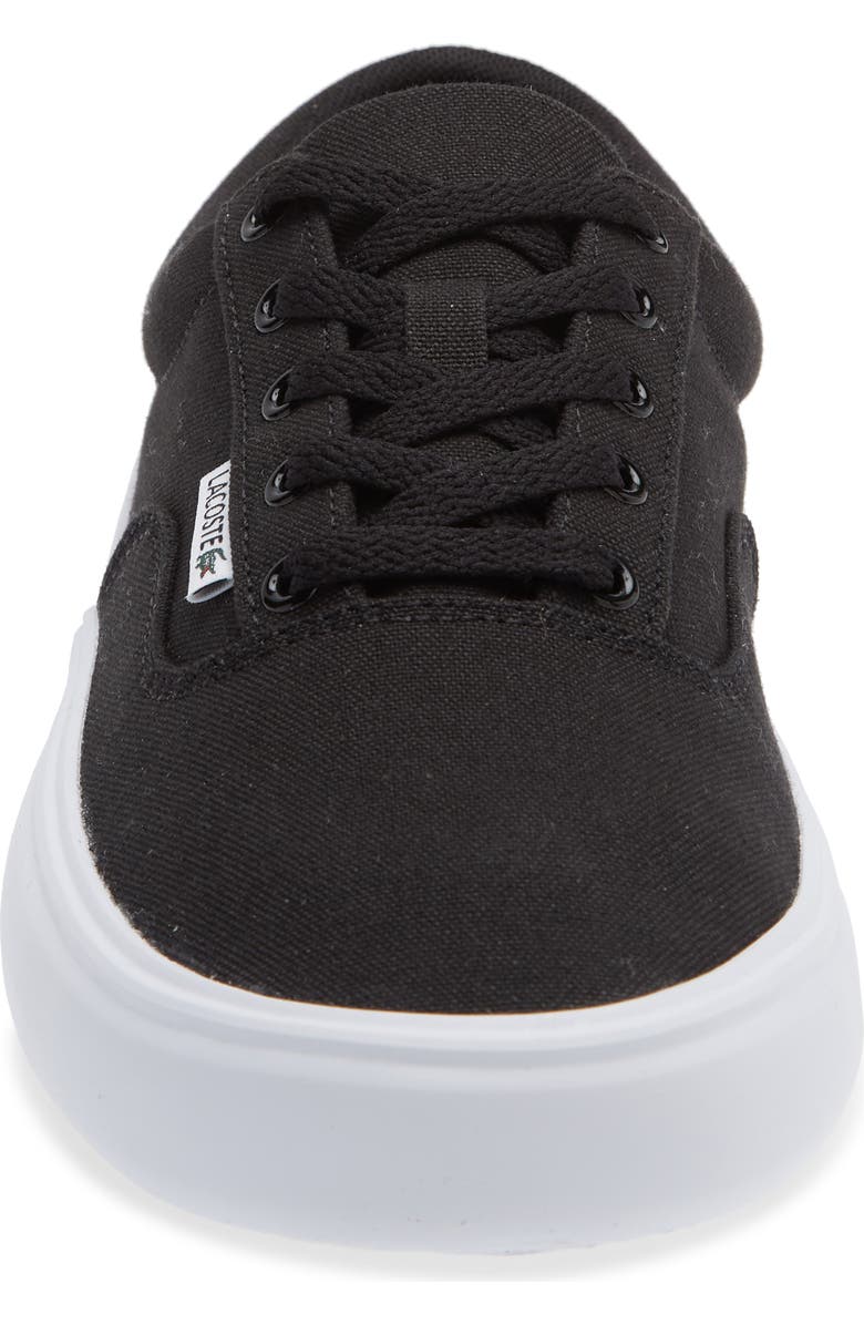 Lacoste Core Essential Sneaker, Alternate, color, Black/ White