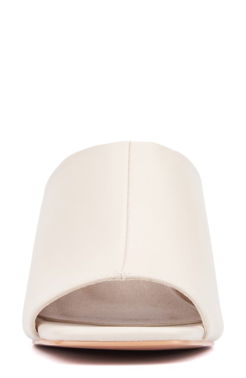 Torgeis Idina Square Toe Mule In Ivory