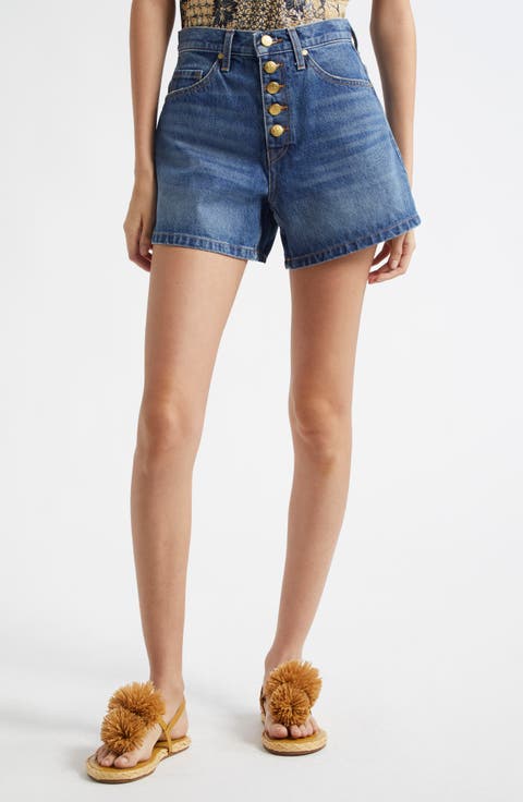The Greta Denim Shorts