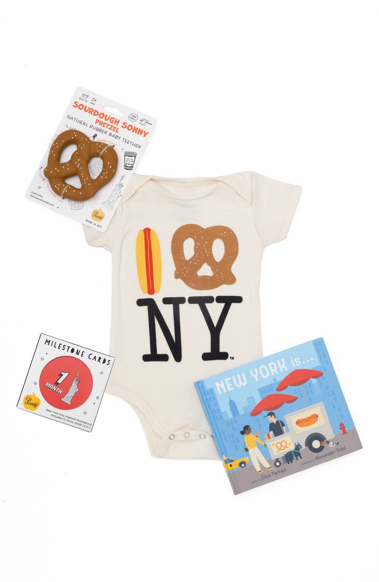 PiccoliNY NY Baby 4-Piece Bundle, Alternate, color, Iconic Ny
