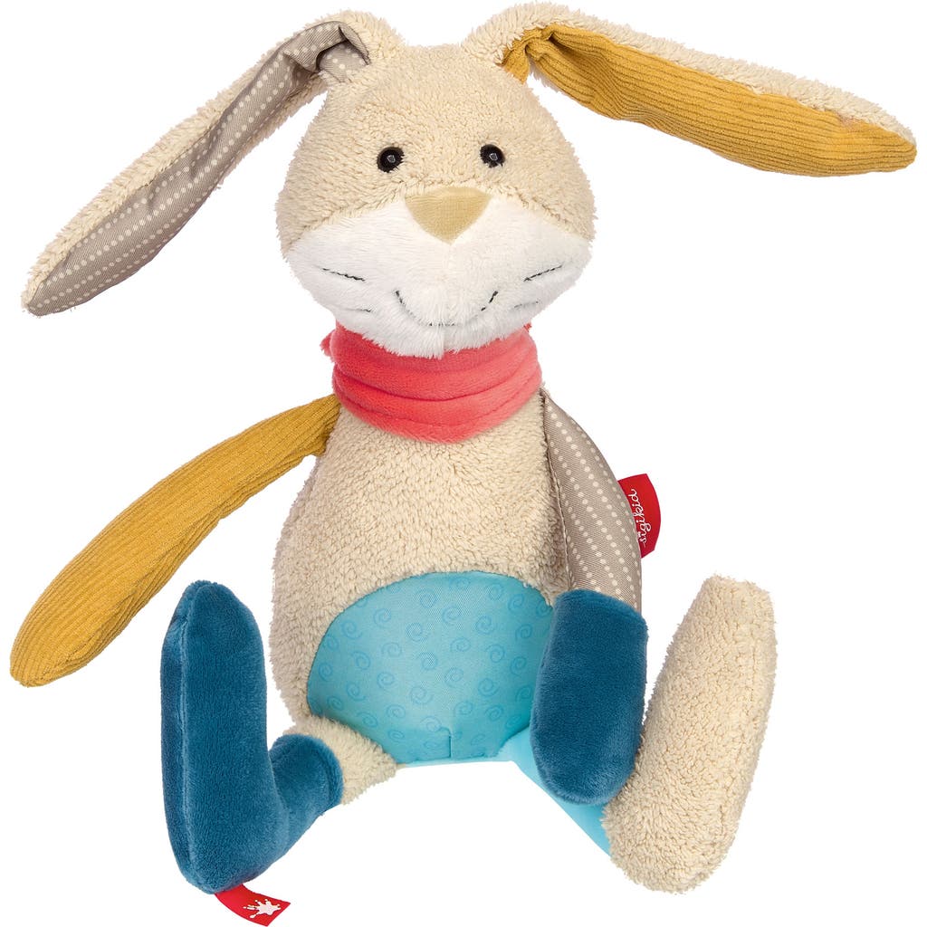 Sigikid Patchwork Rabbit Plush Toy In Multicolored