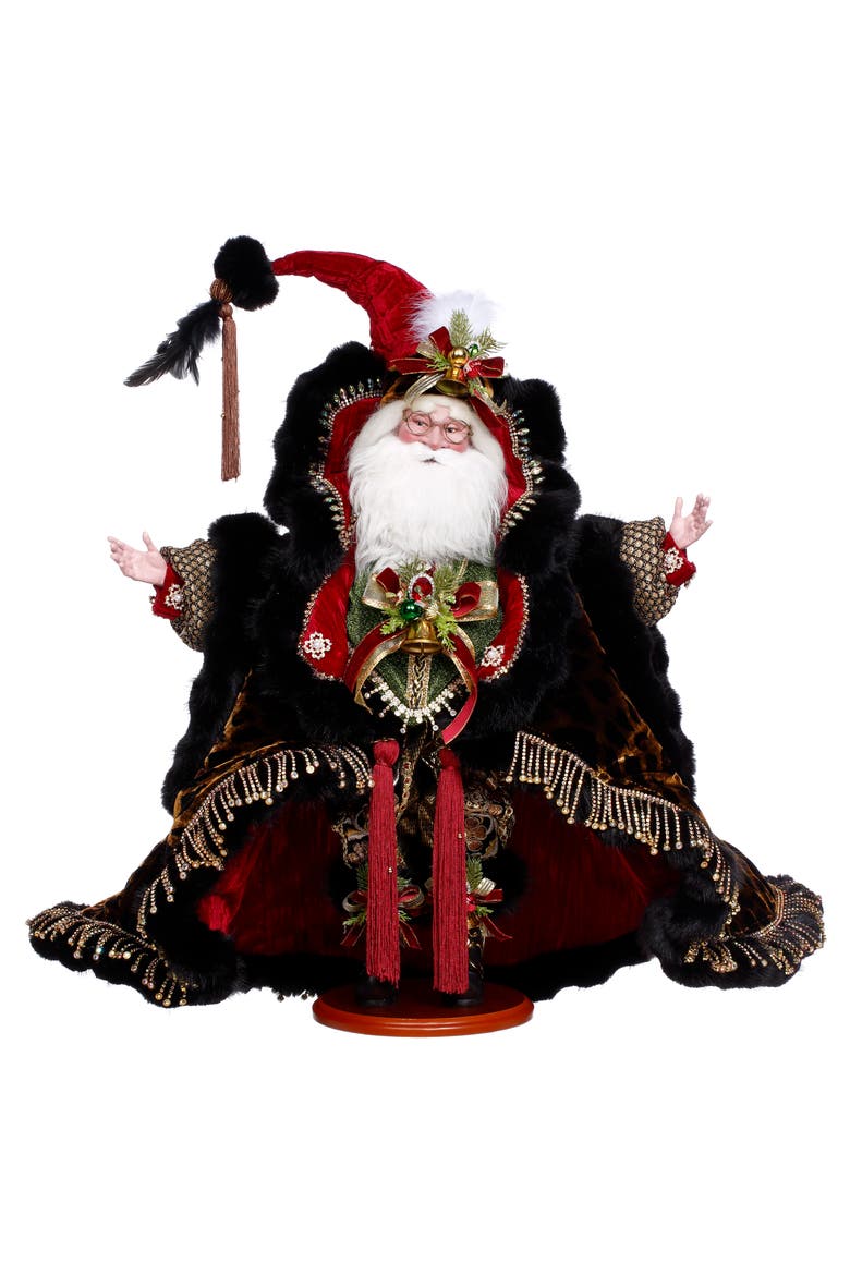 Glitz and Glam Santa, Main, color, Red