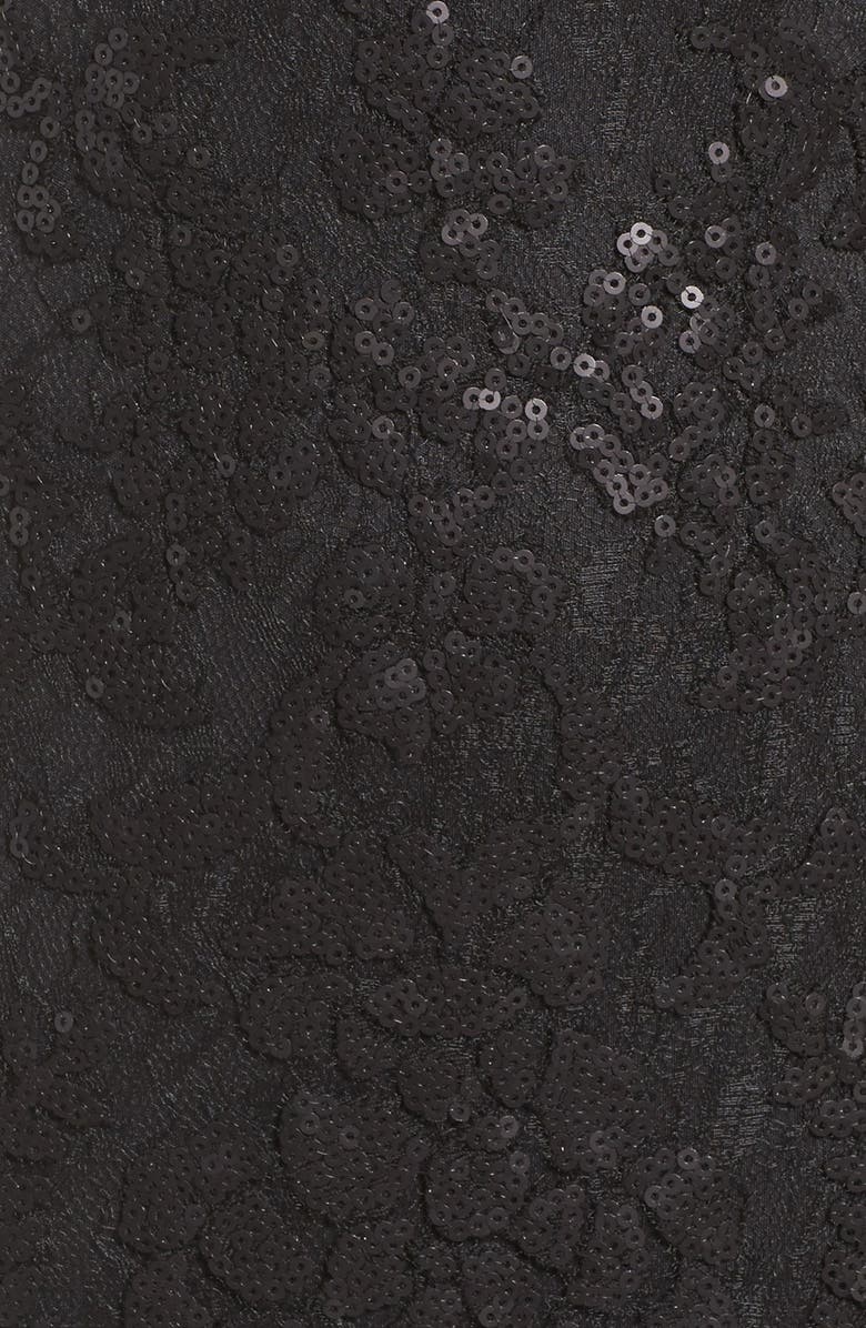 Tadashi Shoji Sequin Sheath Dress, Alternate, color, 