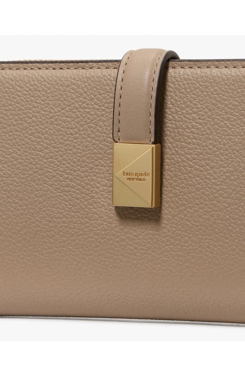 Kate Spade New York Deco Pebbled Leather Zip Wallet