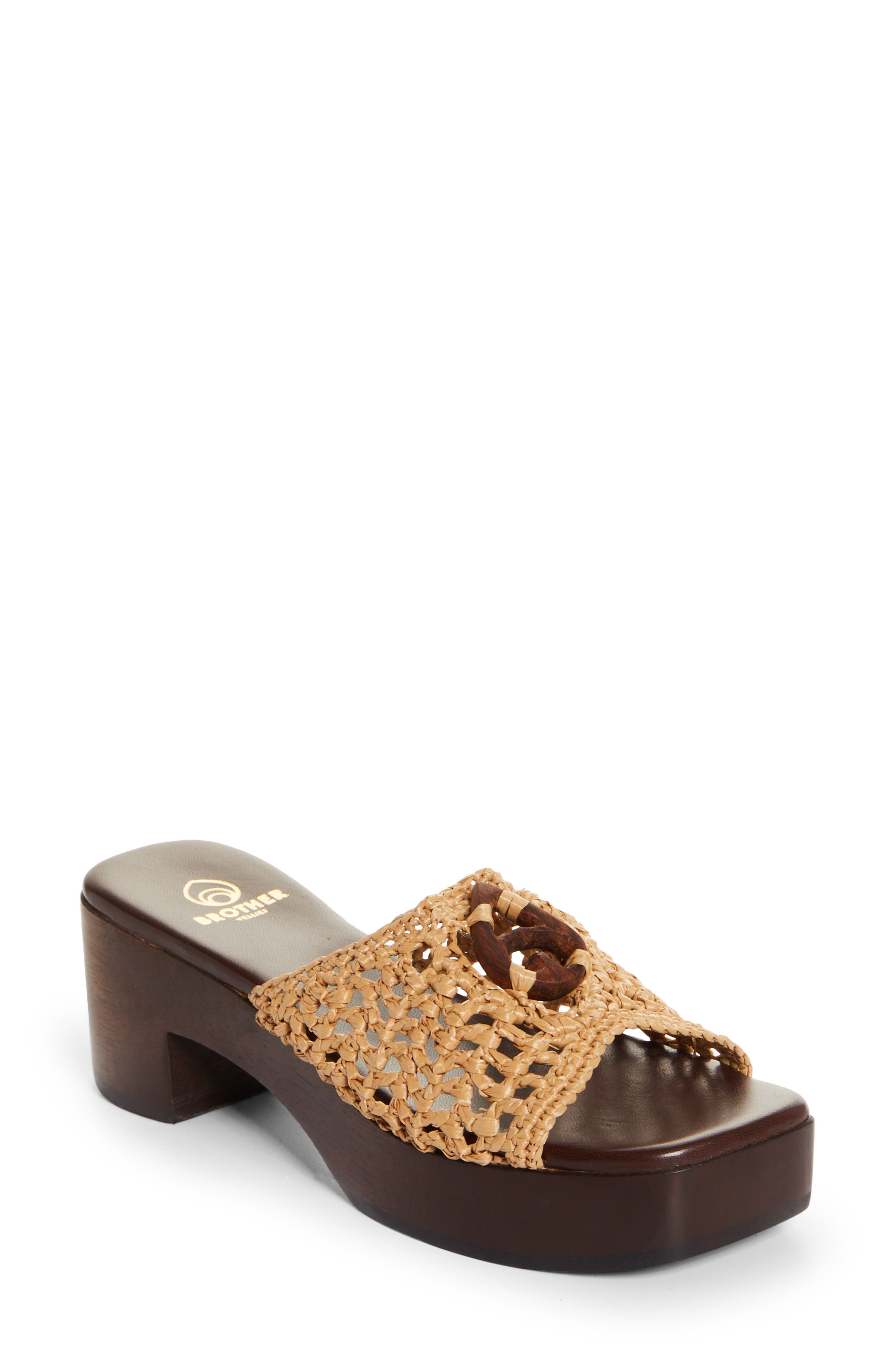 Brother Vellies Aquarius Woven Slide Sandal, Main, color, 