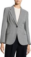 Theory Lynnia Houndstooth Blazer