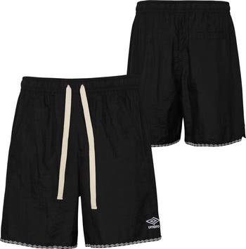 Solid Crinkle Nylon Shorts