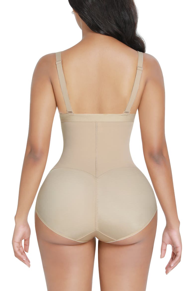AirSlim® High-Waisted Shaping Brief, Alternate, color, Pinkish Beige