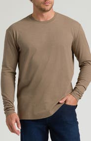 True Classic Classic Long Sleeve Crewneck T-Shirt