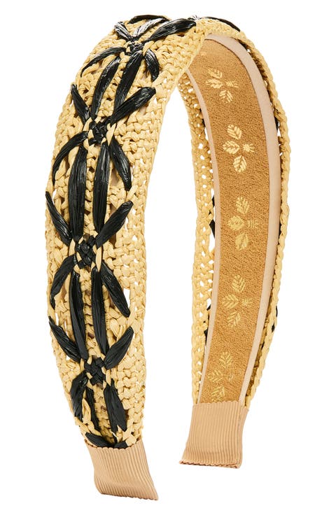 Vesper Straw Headband