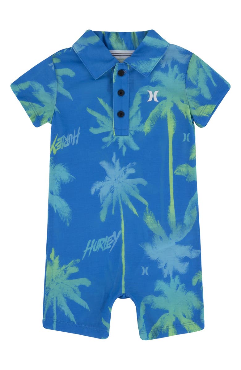 Hurley Kids' Polo Romper, Main, color, 