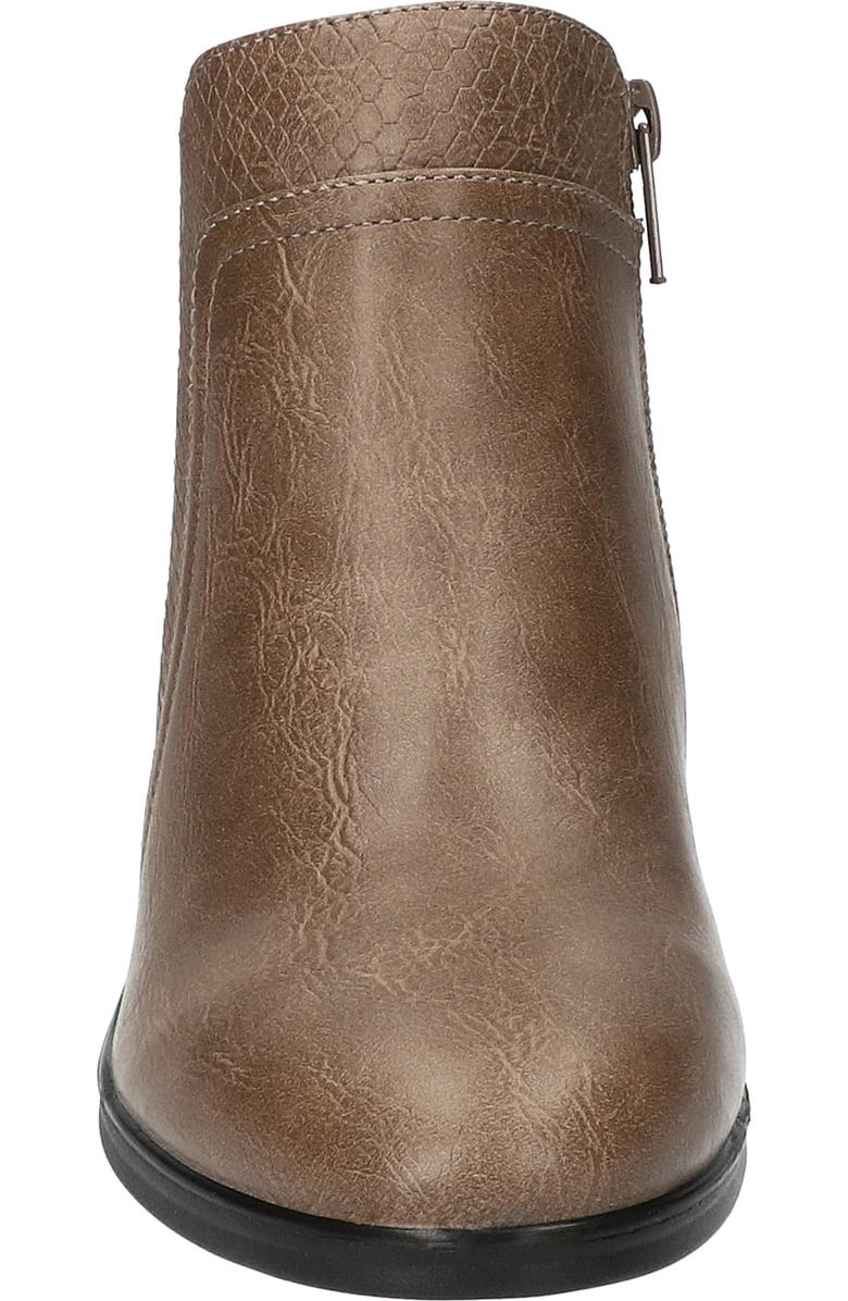 EASY STREET Langley Bootie, Alternate, color, Taupe-Snake
