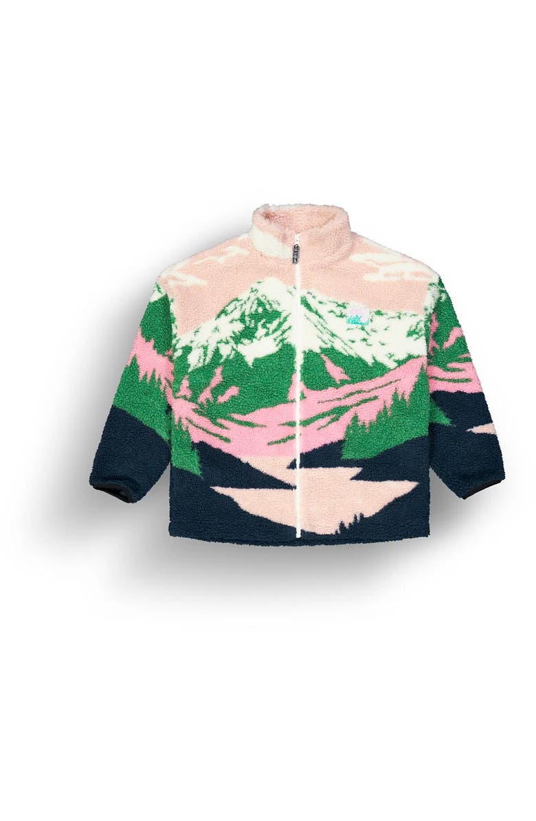 Picture Organic Nyss Zip Fleece Jacket - Women's, Alternate, color, Cloudy Landscape Women