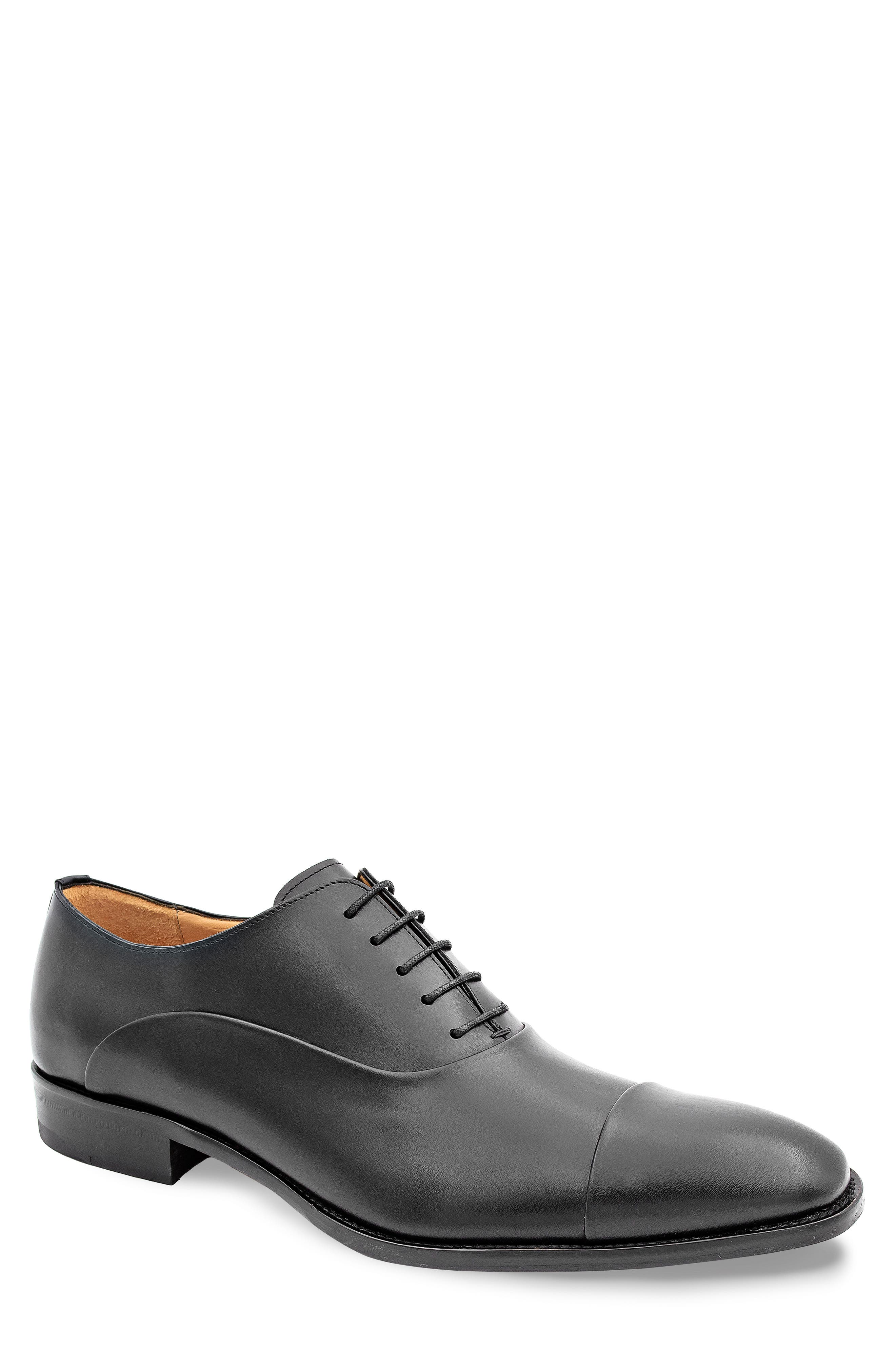 Mezlan Bocelli Cap Toe Oxford, Main, color, Black
