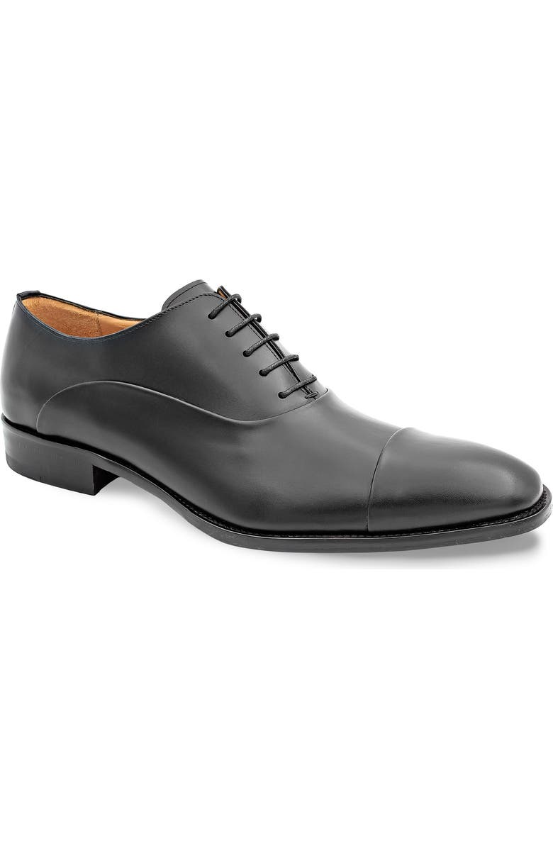 Mezlan Bocelli Cap Toe Oxford, Main, color, Black