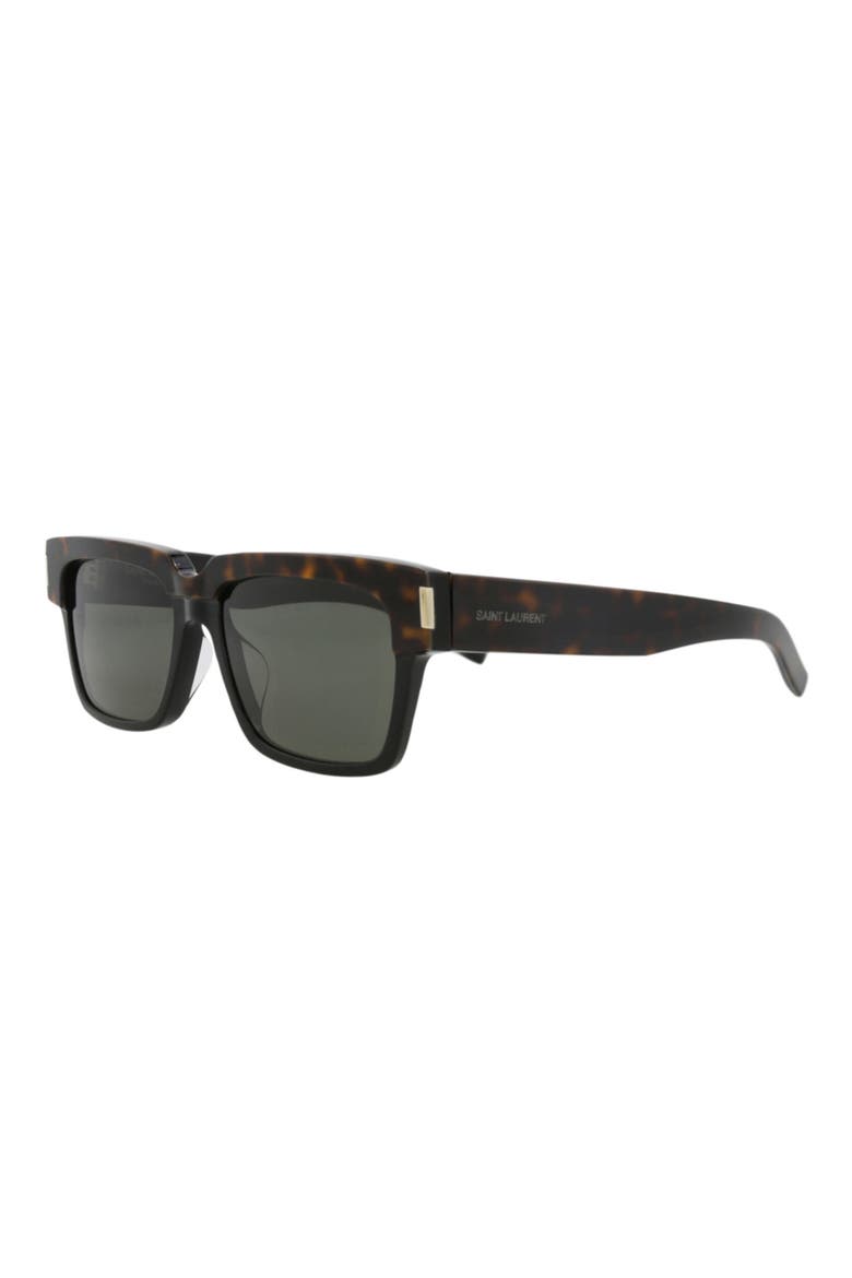 55mm Square Sunglasses, Alternate, color, HAVANA HAVANA GREY