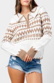 Beivy Faux Fur Collared Pullover