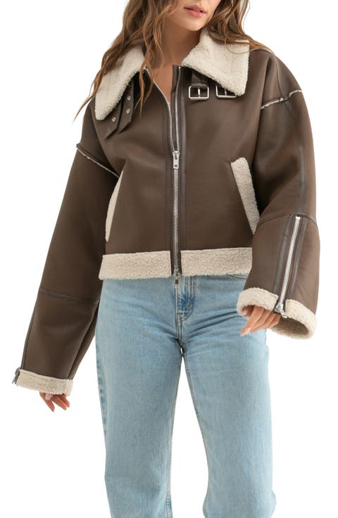 Faux Shearling Jacket