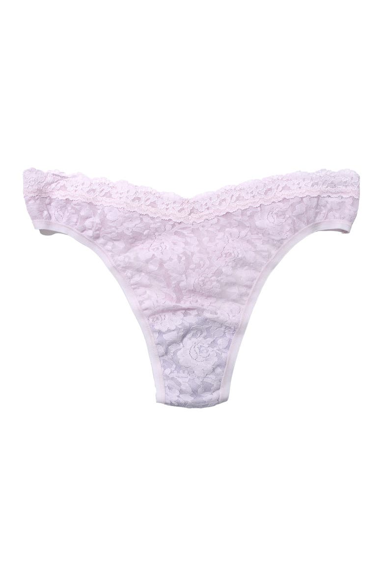 High Leg Lace Thong, Alternate, color, LOVELY LILAC