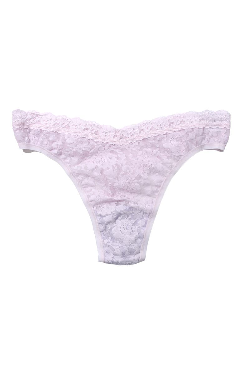 Hanky Panky High Leg Lace Thong, Alternate, color, 