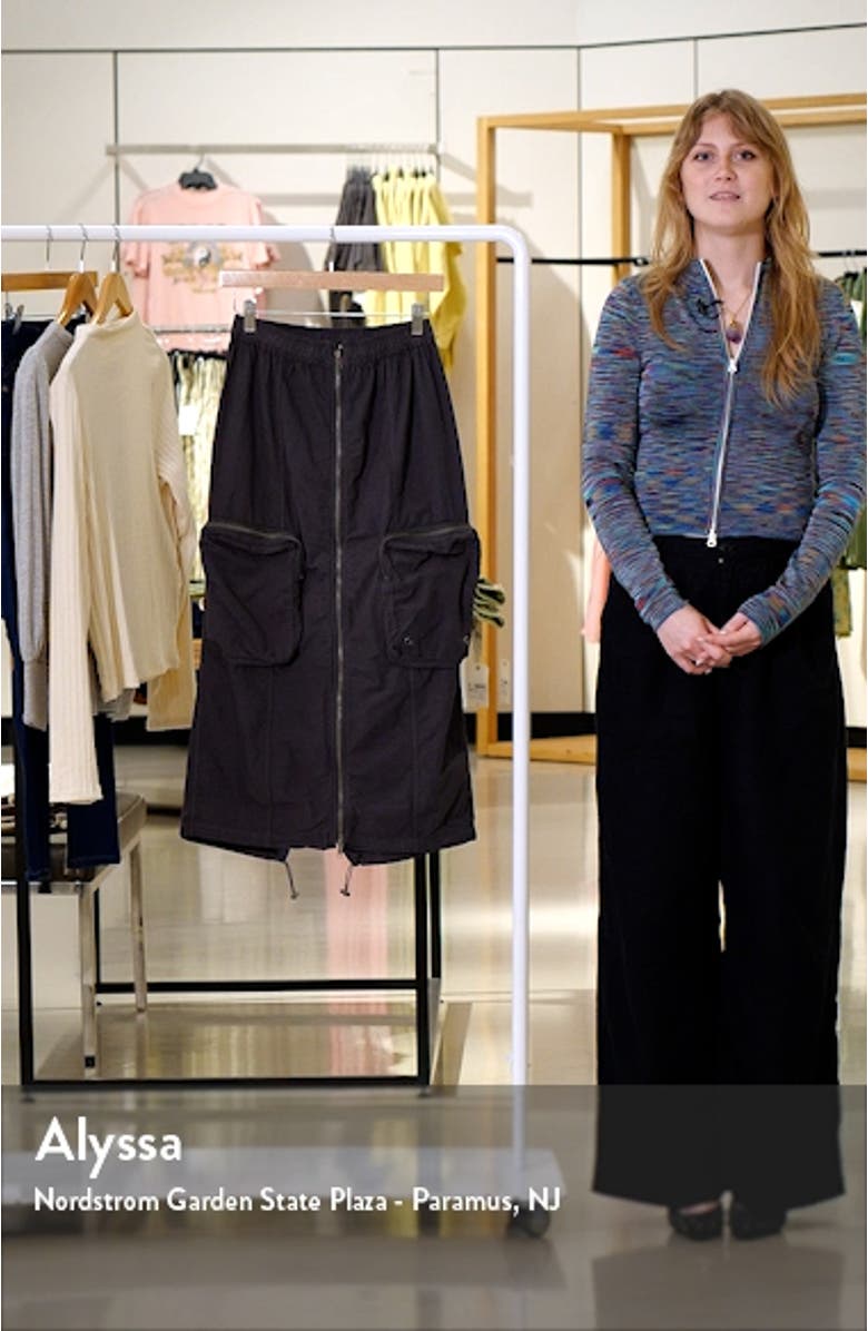 Vanessa Cotton Cargo Skirt, sales video thumbnail