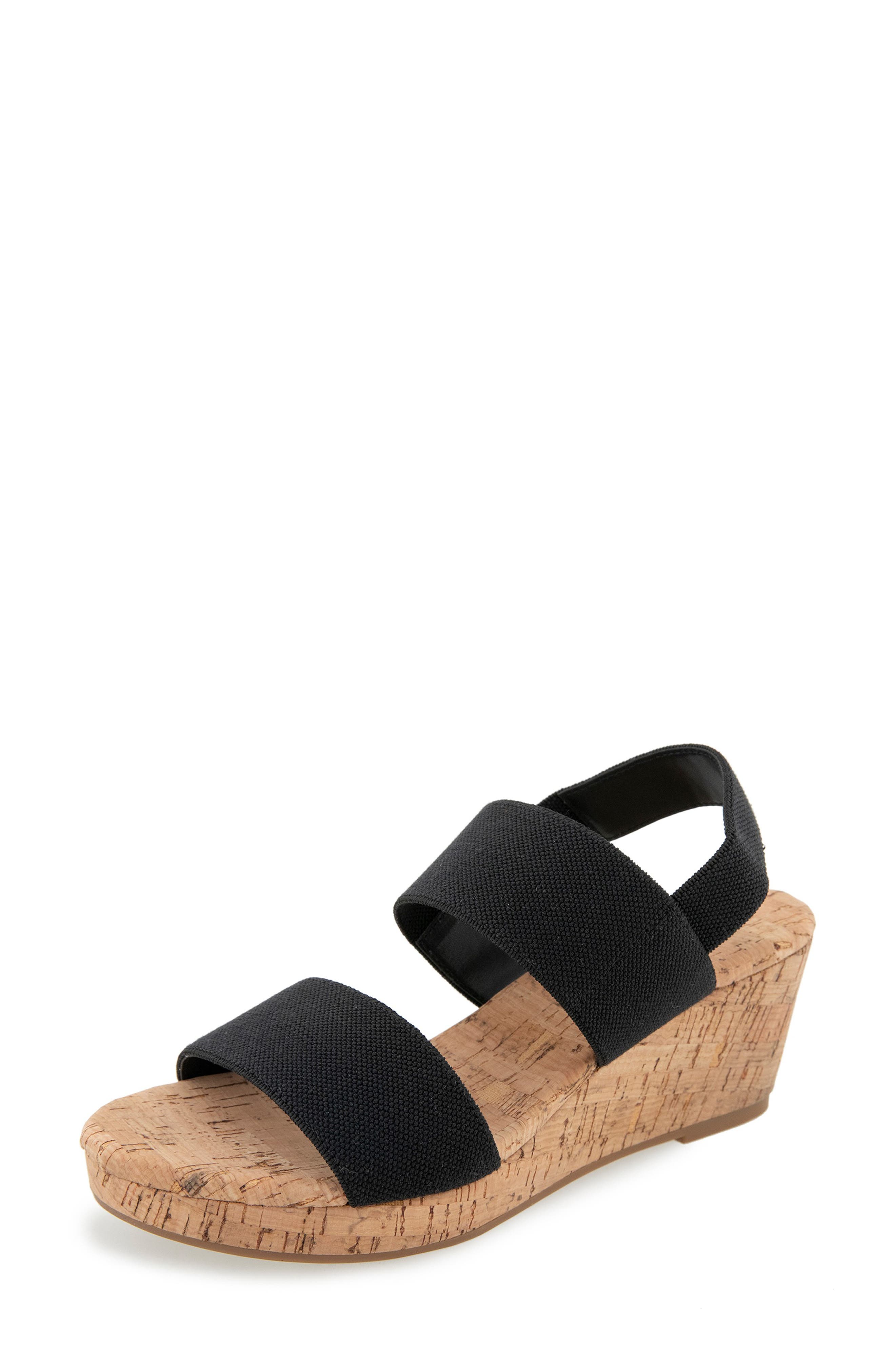 Kensie Jakura Slingback Sandal, Alternate, color, Black