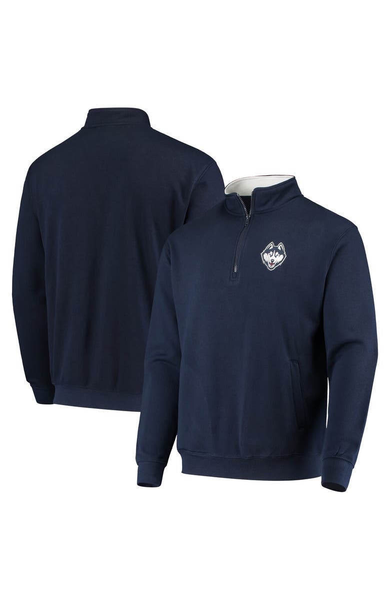 COLOSSEUM Men's Colosseum Navy UConn Huskies Tortugas Logo Quarter-Zip Jacket, Main, color, Navy