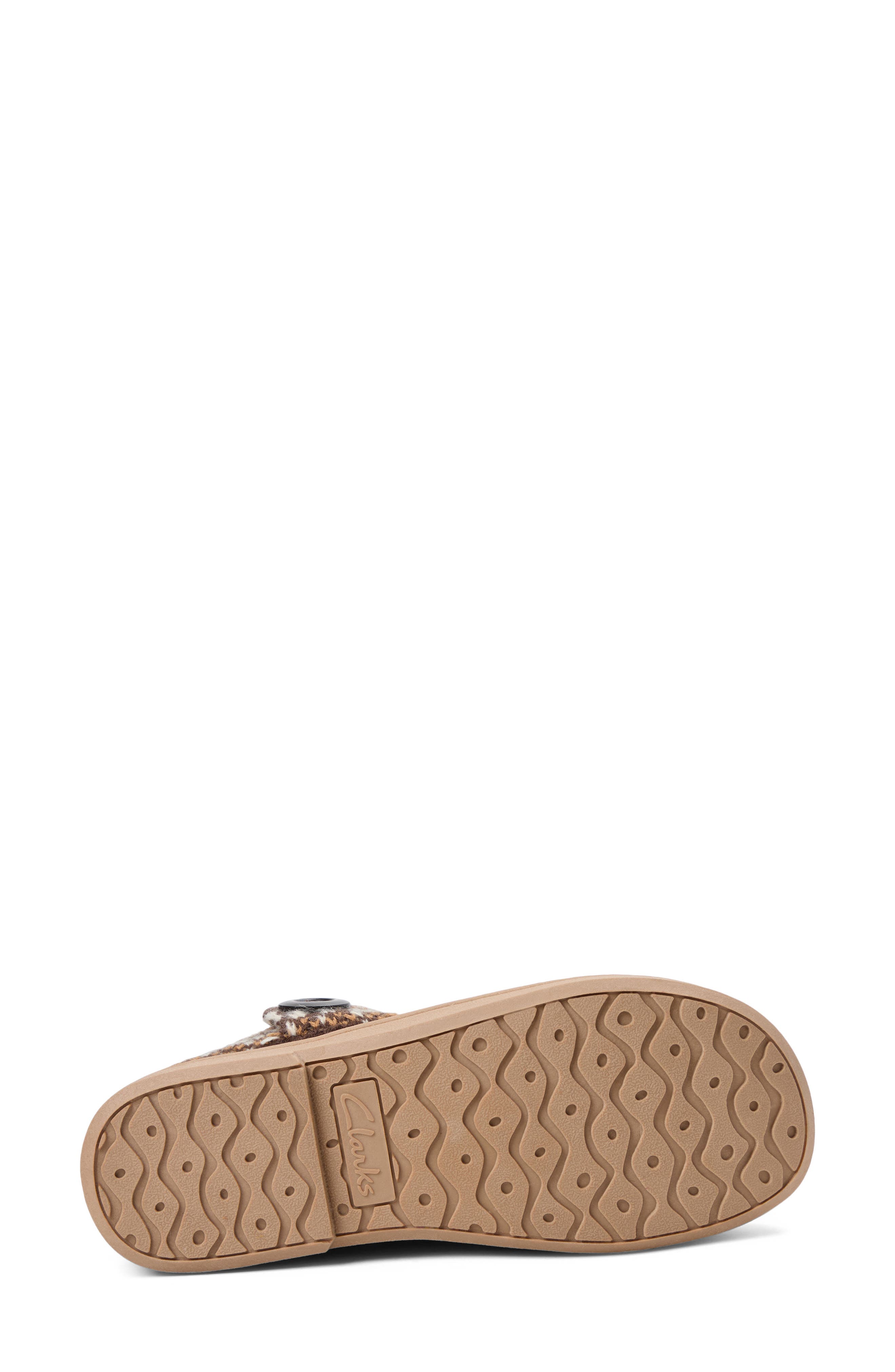 GENUINE COW SUEDE CLOG WITH FA, Alternate, color, COGNAC