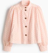 H&M Broderie Anglaise Cotton Jacket