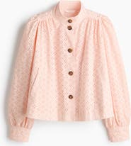 H&M Broderie Anglaise Cotton Jacket