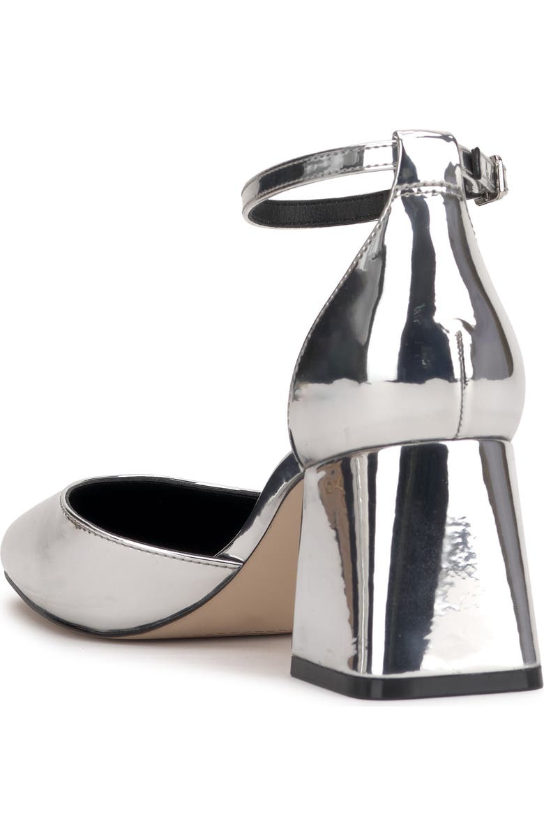 Jessica Simpson Fulian Block Heel Sandal, Alternate, color, Silver