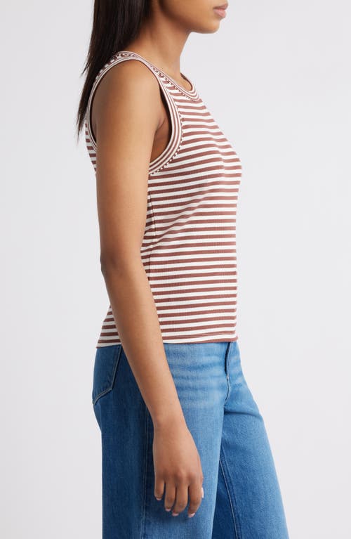Wit & Wisdom Stripe Rib Tank