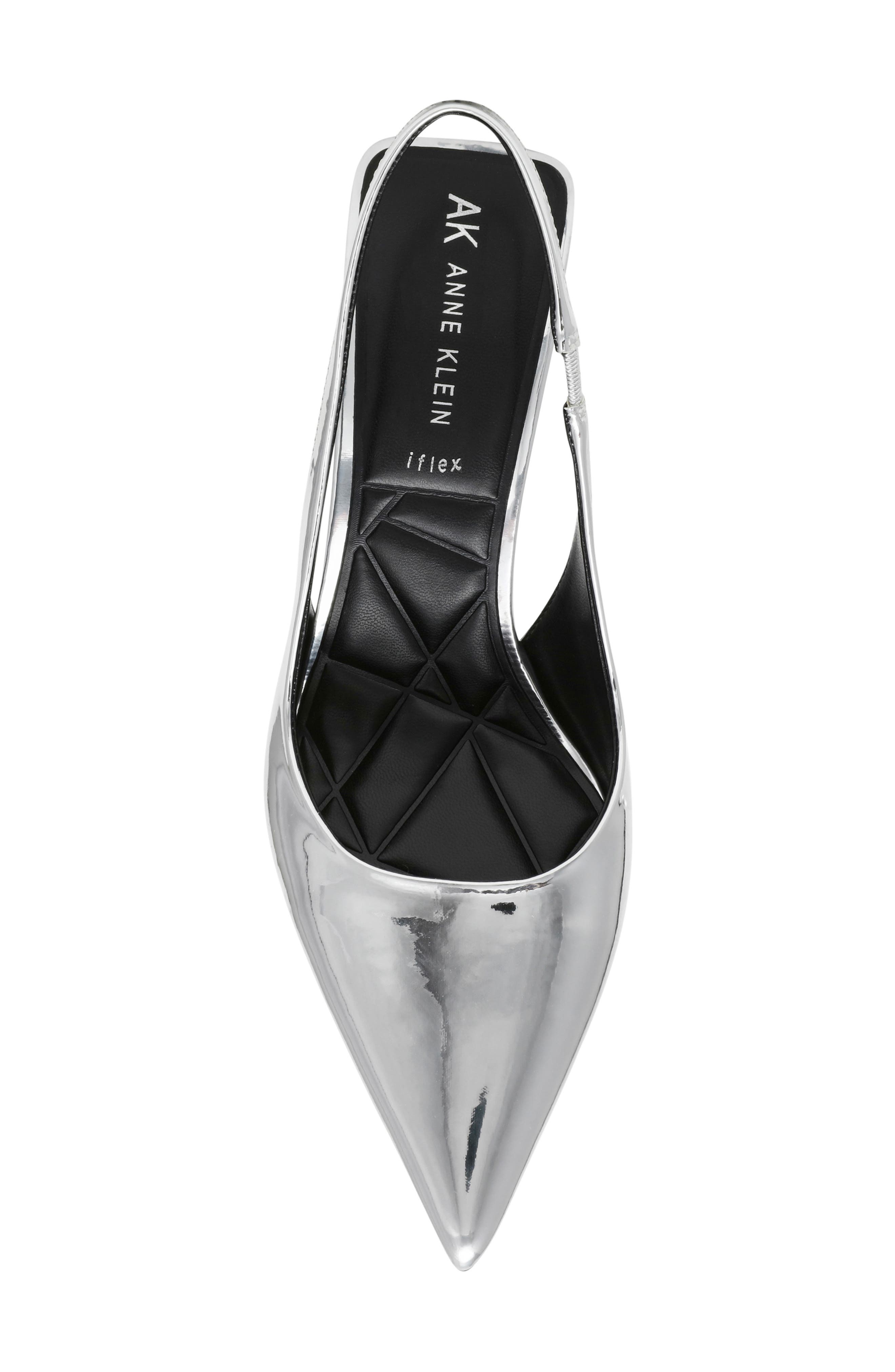 Indianna Slingback Pump, Alternate, color, METALLIC