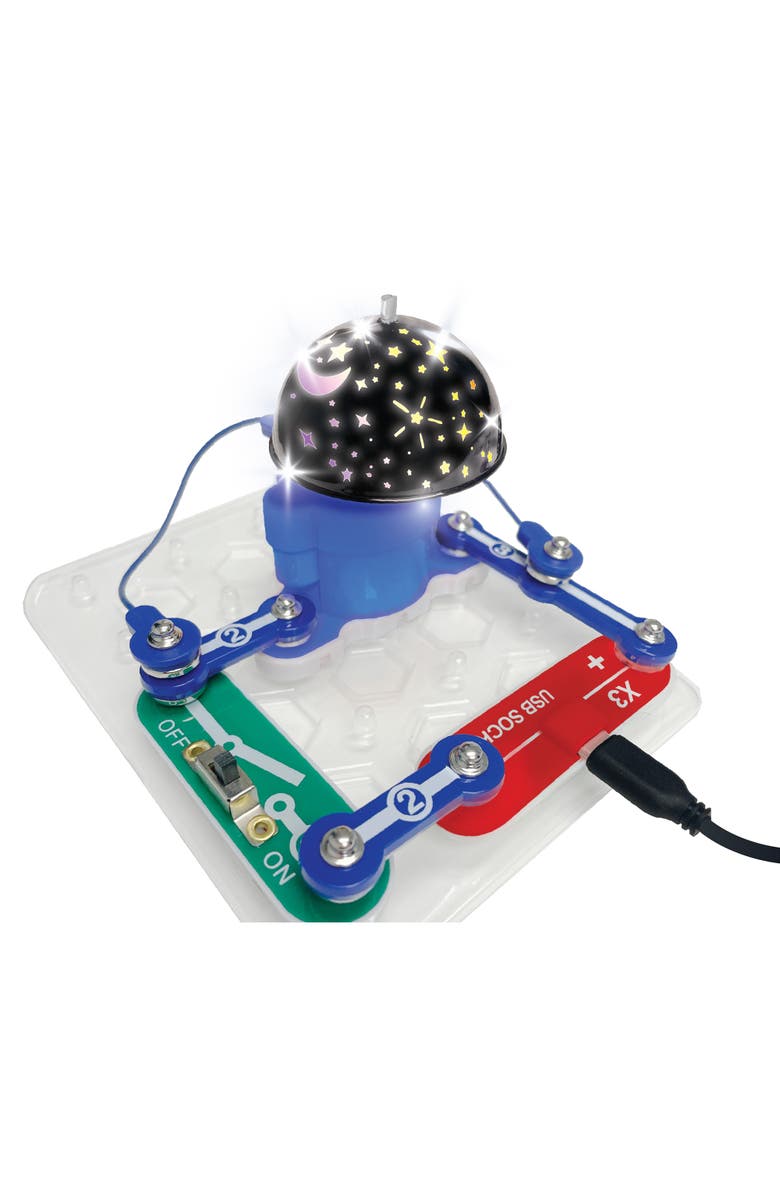 Snap Circuits Nite Lite Build Own Night Light Kit, Age 5+, Alternate, color, Multicolored