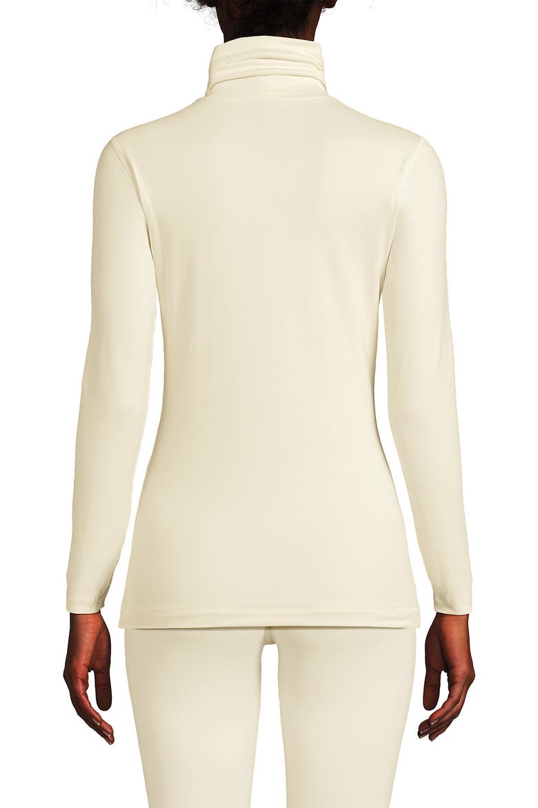Baselayer Cozy Thermaskin Turtleneck Top, Alternate, color, Fresh Ivory