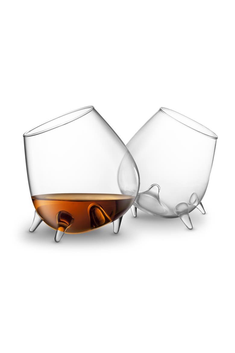 Relax Cognac Glasses, Set of 2, Main, color, Clear