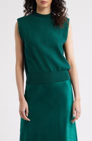 Favorite Daughter The Whitney Sleeveless Knit Crop Top