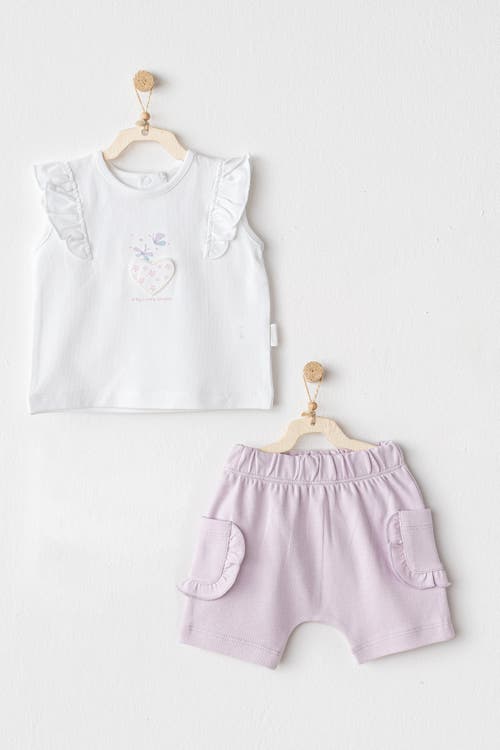 ANDY WAWA ANDY WAWA BUTTERFLY SHORTS SET
