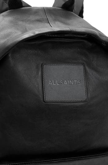 Carabiner Leather Backpack