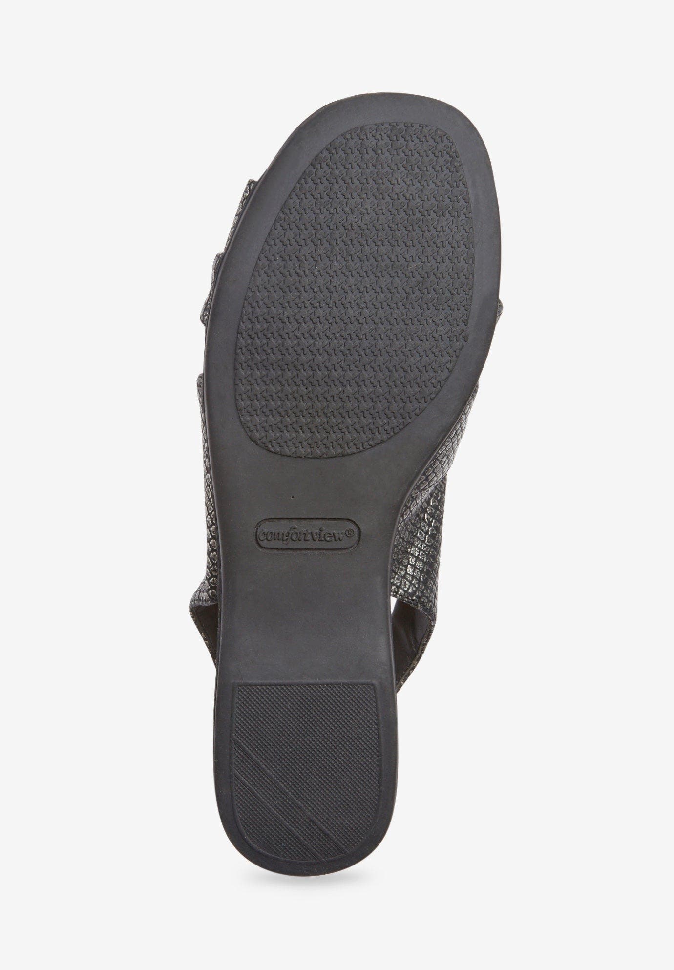 Comfortview The Pearl Sandal, Alternate, color, Black