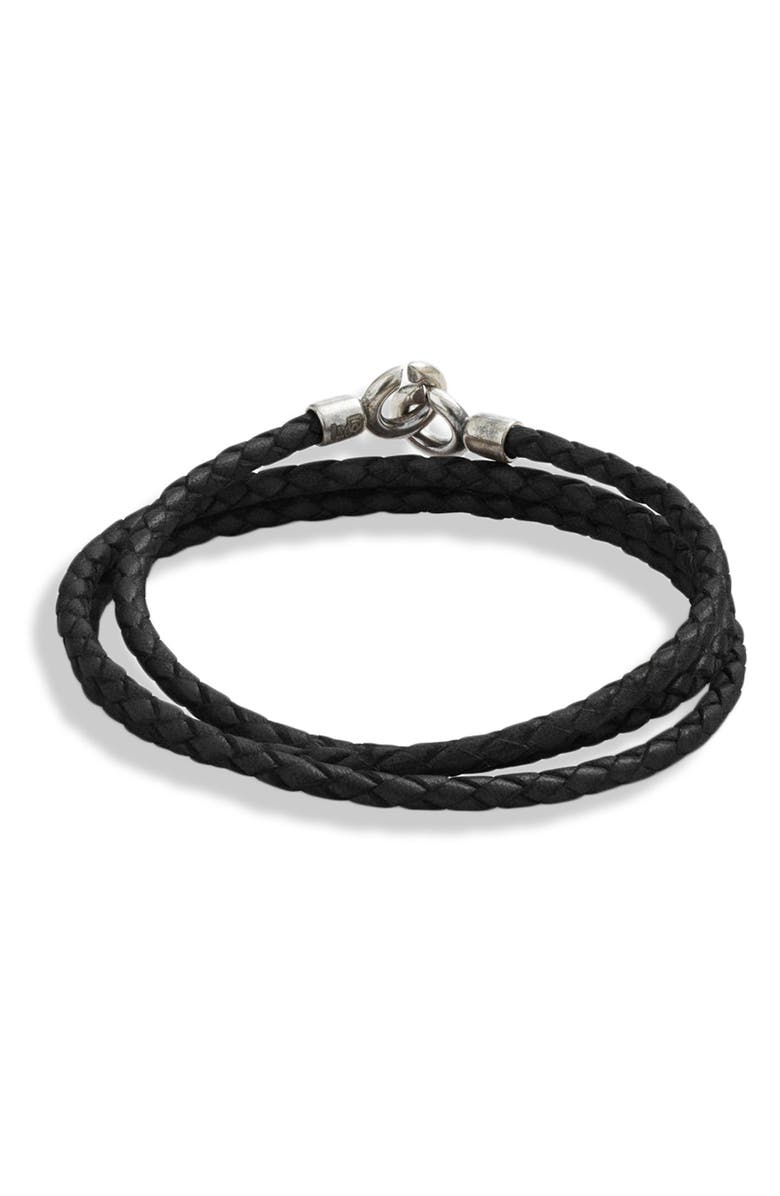 Degs & Sal Braided Wrap Bracelet, Alternate, color, 
